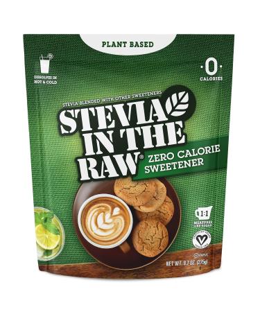 Stevia In The Raw Bakers Bag, Plant Based Zero Calorie Sweetener, Sugar-free Sugar Substitute for Baking, Suitable For Diabetics, Vegan, Gluten-Free, 9.7oz Bag (Pack of 1) 9.7 Ounce (Pack of 1) Bag - Buy Online on GoSupps.com