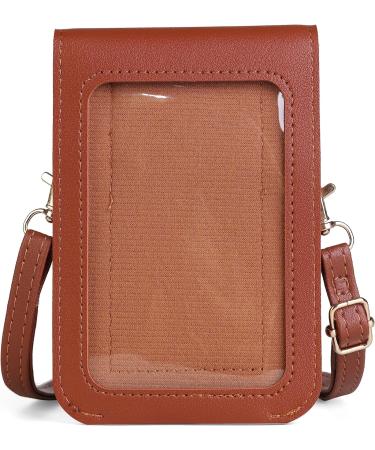 Medtronic Minimed Insulin Pump Single Shoulder Pouch with Clear Window (Brown) - Buy Online on GoSupps.com