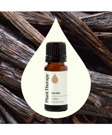 Plant Therapy Vanilla Extract 10 mL (1/3 oz) 100% Pure Undiluted Therapeutic Grade - Buy Online on GoSupps.com