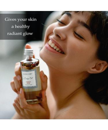 Olivia Care Lavender Rose Body Oil | Hydrating After Bath Oil with Vitamin E, Omega Fatty Acids | Vegan & Natural Perfume Oil for Women - Reduce Dry Skin, Anti-Aging - Buy Online on GoSupps.com