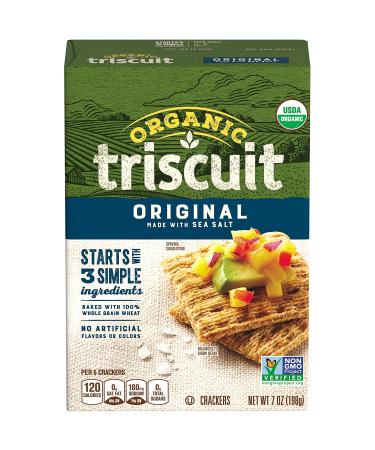Triscuit Organic Original Crackers - Non-GMO - 7 Ounce (Pack of 6) - Buy Online on GoSupps.com