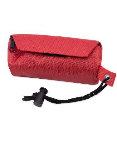 ZOLLNER24 food bag for dogs 6x14 cm dry & wet food 6 x 14 cm red