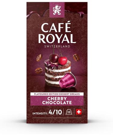 Caf Royal Dessert Dreams Cherry Chocolate 100 Nespresso Capsules - 4/10 Intensity - UTZ-Certified - Buy Online on GoSupps.com