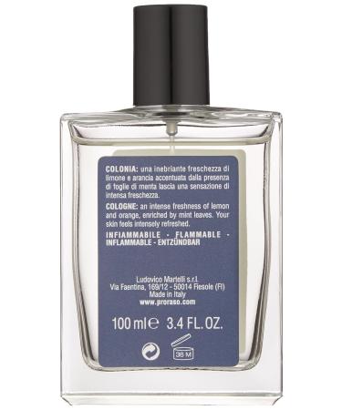 Proraso Eau De Cologne Azur Lime 3.4 Fl Oz - Buy Online on GoSupps.com