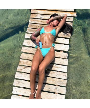 Rose & Caramel Tanplexion Tanning Accelerator Sun Bed & Outdoor Sun Enhancer Carrot Oil Vitamin A Premium scent (Tinted - DHA) - Buy Online on GoSupps.com