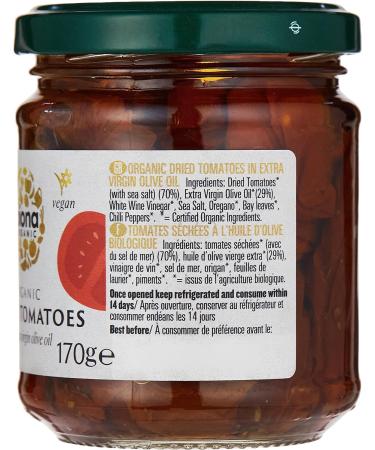 Organic Sundried Tomatoes in Olive Oil (Biona) 170g - Buy Online on GoSupps.com