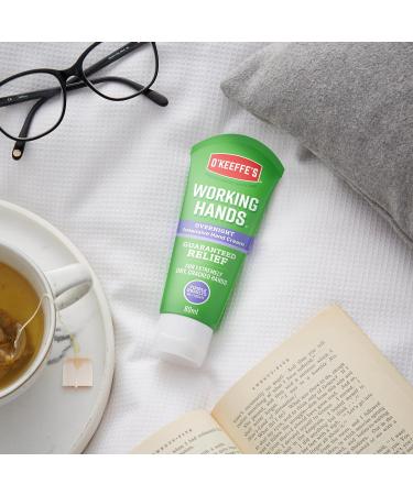 O'Keeffe's Working Hands Overnight 80ml (2 Pack) 85 g (Pack of 2) Single - Buy Online on GoSupps.com