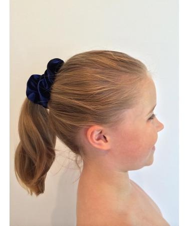 Mytoptrendz Plain Velvet Small Hair Scrunchies Hair Ties Ponttail Bands for Thin hair Girls Hair Accessories (Black set of 4 piece Small) - Buy Online on GoSupps.com