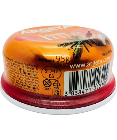  Atlantic Droga ARGETA Premium exquisite salmon pate 14 cans of excellent and delicious pate natural flavor preservative and glutenfree 1330 grams 95 grams per jar x 14 - Buy Online on GoSupps.com