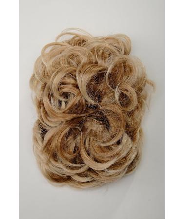 WIG ME UP Q0147-27T613 Hairpiece Bun - Voluminous Blonde Mix Braid Curls with Butterfly Clip for International Shipping - Buy Online on GoSupps.com