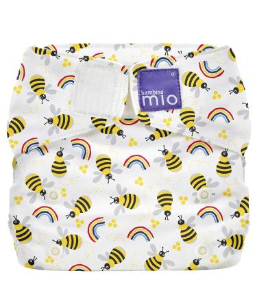 Bambino Mio, miosolo classic all-in-one cloth diaper, honeybee hive