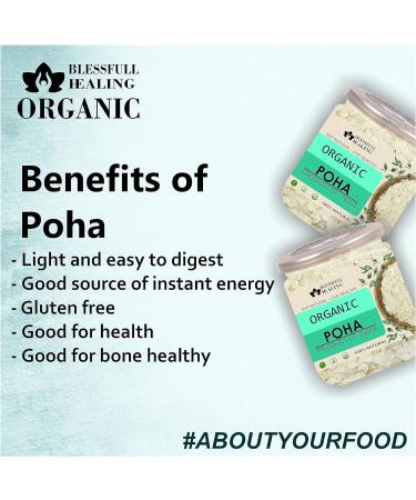 Blessfull Healing Organice POHA 1 lb (453 Gram) - Buy Online on GoSupps.com