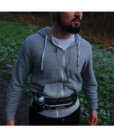 MyMAIZBody Running Belt with Water Bottle  Carry Bag and Running 101 E-Book  Running Phone Holder for Women and Men  Water Resistant and Non Bouncing  Perfect for Running  Cycling and Walking - Buy Online on GoSupps.com