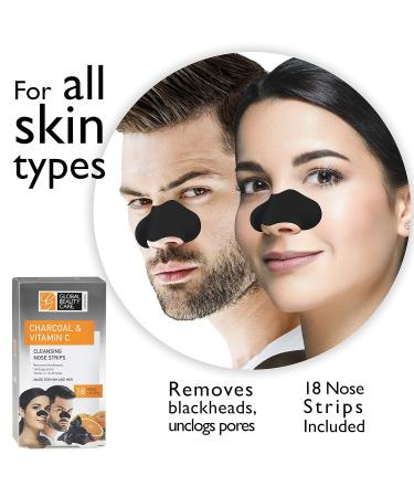 Global Beauty Care 18 Premium Nose Cleansing Strips | Activated Charcoal & Vitamin C Blackhead Remover - International Shipping - Buy Online on GoSupps.com