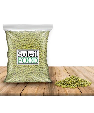 Soleilfood 2kg Mung beans dried mungo beans legumes mungobohne vegan protein -rich legumes gmo free finest quality