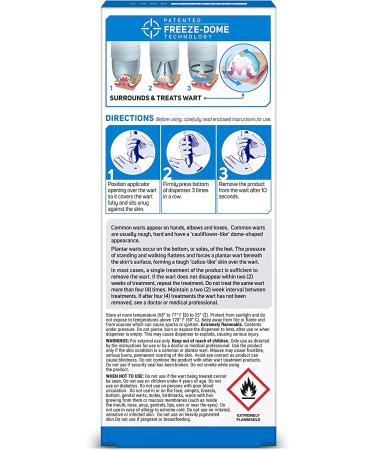 Cryogenic Wart Remover Freeze | Care Science 8 Applications for Common Warts on Hands, Elbows, Knees & Plantar Warts on Feet - Buy Online on GoSupps.com