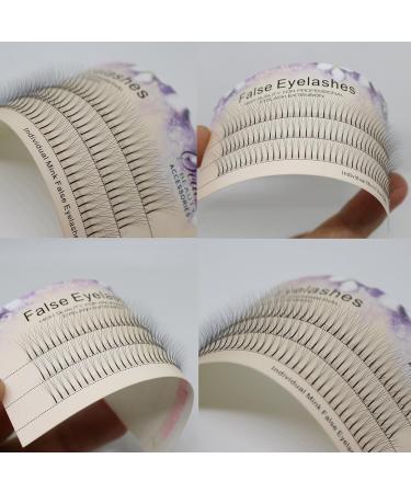 Bodermincer 0.1 C Curl False Eyelashes - Individual Lashes 120pcs 8-16mm Natural Long Cluster Extensions for Stunning Makeup - Buy Online on GoSupps.com