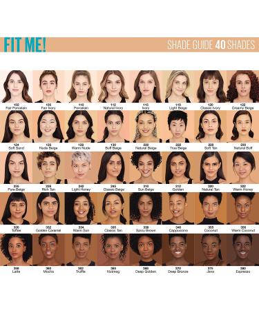 Maybelline Fit Me Matte + Poreless Liquid Foundation Natural Beige 1 fl oz - Oil-Free Formula - Pack of 1 - Buy Online on GoSupps.com