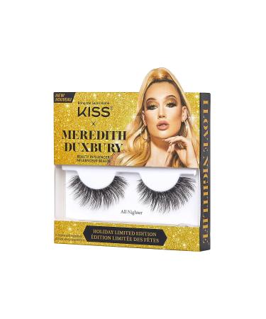 KISS x MEREDITH DUXBURY Limited Edition False Eyelashes All Nighter - 1 Pair - Buy Online on GoSupps.com