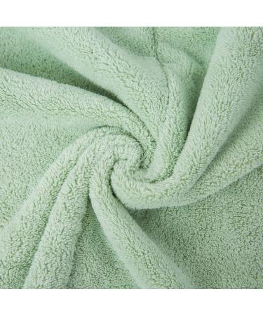 ENETIX Microfiber Towel for Women - Quick-Drying Anti-Frizz Hair Turban (Mint) - 2 Pack 25x70 cm Super Absorbent Fast-Drying Hair Towels - Buy Online on GoSupps.com