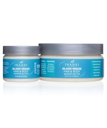 Inahsi Breeze Hair Body Whipped Butter - Curl Defining Cream (57g) | Nourish & Define Curls | International Shipping - Buy Online on GoSupps.com