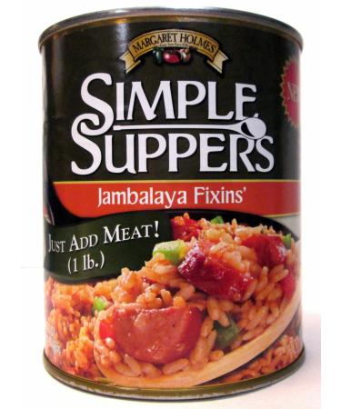 Margaret Holmes Simple Suppers: Jambalaya Fixins' (Pack of 2) 27 oz Cans