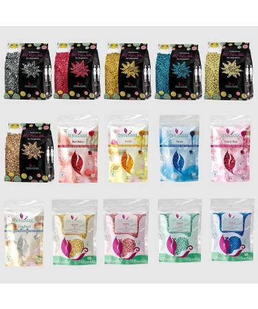 800g Dermawax Exotic Hypoallergenic Waxing Pearls - Gentle Hair Removal for Eyebrows Face Intimate Areas and More - Buy Online on GoSupps.com