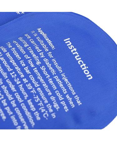 YOUSHARES Insulin Cooling Bag - Insulin Storage Solution for Diabetics | Z-4 Nylon Ice Bag for Travel & Daily Use - Buy Online on GoSupps.com