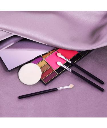 WLLHYF Sponge Eyeliner Brush 12 Pieces Black Double Sided Applicators Eye Makeup Tools Angled Fine Point Small Liner Thin Ultra Tips Wand Set Halloween Cosplay Cosmetic for Women Girls - Buy Online on GoSupps.com