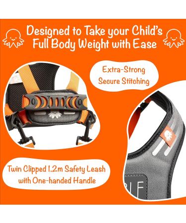 Hobbledehoo Active Child's Harness | Safety and Support for Toddlers | SEN Autism Awareness | Ages 1-7 | Original Orange - Buy Online on GoSupps.com