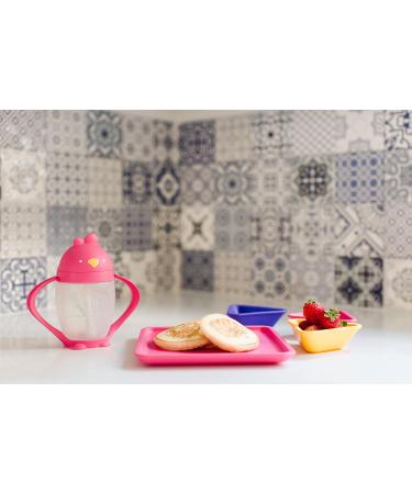 Lollaland Weighted Straw Sippy Cup | Made in USA | Infant & Toddler Transition Cup | Shark Tank Product (Pink) - Buy Online on GoSupps.com