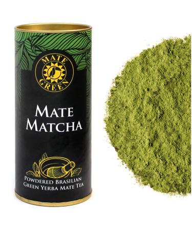 Mate tea in powder form MateMatcha Premium 30g | Brazil powdered mate tea loose leaf | Mate tea to order Matcha tea