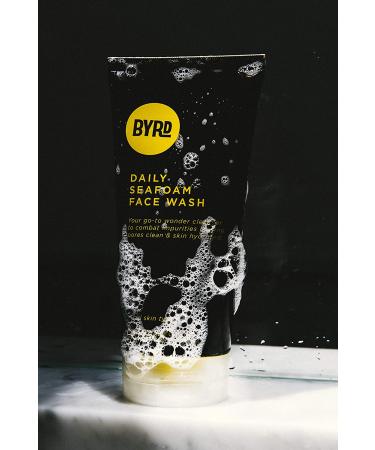 Byrd Hairdo Daily Seafoam Face Wash - Salty Coconut 5 oz | Refreshing Cleanser - Buy Online on GoSupps.com