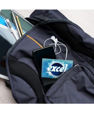 EXCEL Peppermint Flavoured Sugar Free Chewing Gum 12 Pieces 12 Packs Peppermint Gum - Buy Online on GoSupps.com