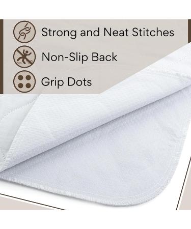 Mr. Pen Washable Incontinence Bed Pad 52x34 Inch - Waterproof Mattress Protector for Bed Wetting - Reusable and Waterproof Bed Pad for Incontinence Protection - Buy Online on GoSupps.com