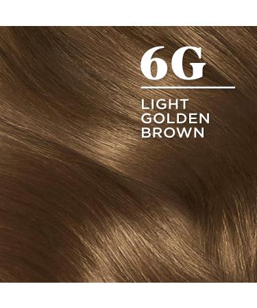 Clairol Nice'n Easy Permanent Hair Dye 6G Light Golden Brown 6.26 Fl Oz - Pack of 1 - Buy Online on GoSupps.com