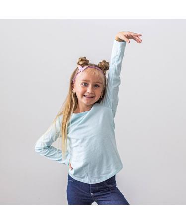 FROG SAC Set of 4 Butterfly Headbands for Girls - Non-Slip Glitter Headband Pack - Adjustable Thin Fashion Hairbands in Pink Gold Blue Purple - Cute Hair Accessories for Kids - Buy Online on GoSupps.com