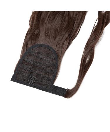 SEGO Haardic Persian Chant Clip-In Ponytail Extension - 24 Medium Brown Wavy Braids for Realistic Look - Buy Online on GoSupps.com