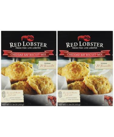 Red Lobster, Cheddar Bay Biscuit Mix , 11.36oz Box (2 Pack)
