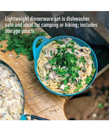 Sea to Summit Delta Camp 6-Piece Dinnerware Mess Kit - Pindan Orange - Buy Online on GoSupps.com