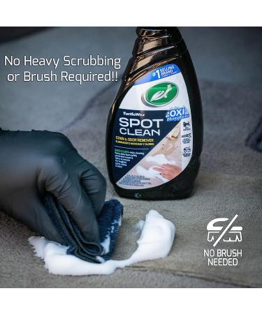 Turtle Wax 53839 Spot Clean Stain & Odor Remover - 16 oz Non-Aerosol Foam Cleaner for Carpet, Fabric & Upholstery - Buy Online on GoSupps.com