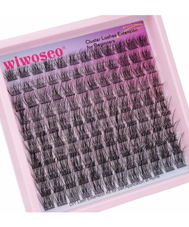 Buy Natural Lash Clusters Kit - Wispy Eyelash Extensions C Curl DIY at Home - 8-16MM G-10-16MM | International Shipping Available - Buy Online on GoSupps.com