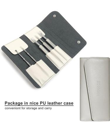 SGNEKOO Professional Facial Milia Removal Tool | Blackhead Extractor Kit with Double Ended Needle, Tweezers & Earpick | Blemish & Acne Remover Set - Buy Online on GoSupps.com