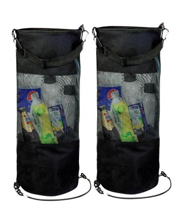 DECIM TOOLS Boat Trash Bag - Mesh Trash Bag 2 Pcs/ Pack with Carabiner