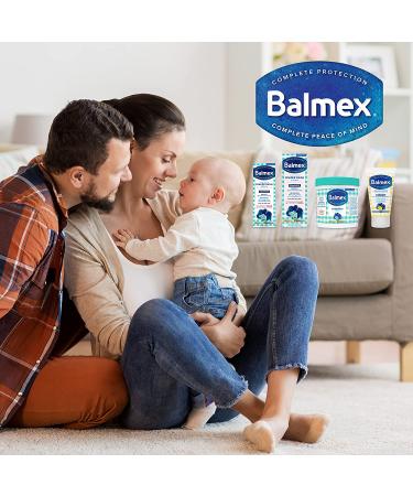 Balmex Complete Protection Baby Diaper Rash Cream - 4 Oz (Pack of 3) | Zinc Oxide + Soothing Botanicals - Buy Online on GoSupps.com