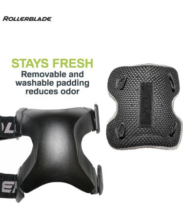 Rollerblade X-Gear Adult Wristguard Protective Gear - Black, Large | Inline Skating Unisex - Buy Online on GoSupps.com