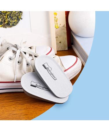 Burlingham's Women's Invisible Heel Lift Inserts - 1 Inch Height Increase Insole for Leg Length Discrepancy - Non Slip Heel Support - Buy Online on GoSupps.com