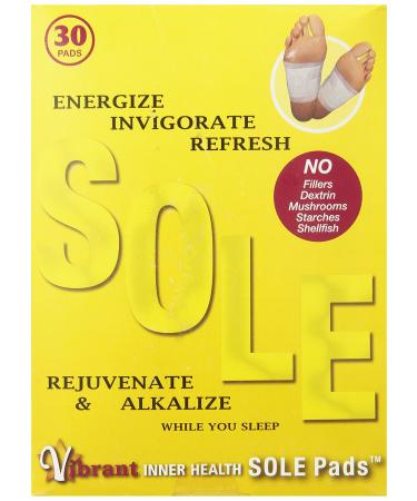 TRR Enterprises Vibrant Inner Health Sole Pads 30 Count