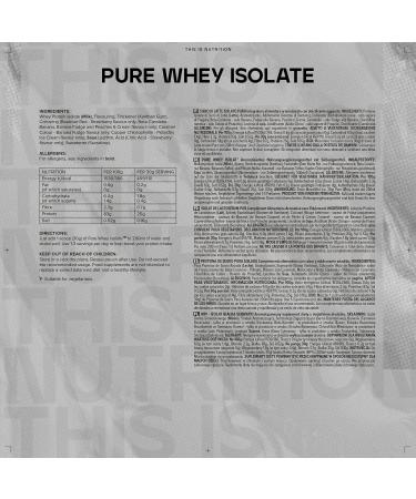 Banana Whey Protein Isolate Powder 1kg - Bulk Packaging, Pure & Delicious | Pack of 1 - Buy Online on GoSupps.com