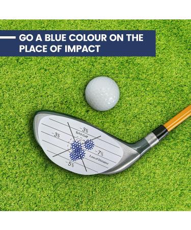 ToVii Golf Impact Tape Set - 300/600 Pcs for Sweet Spot Analysis & Swing Consistency - Club Impact Stickers for Woods, Irons, Putters - Training Aid for Improved Accuracy - Buy Online on GoSupps.com